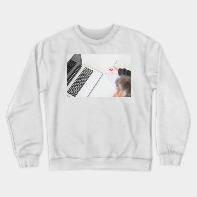 Minimalistic design Crewneck Sweatshirt by GenesisClothing